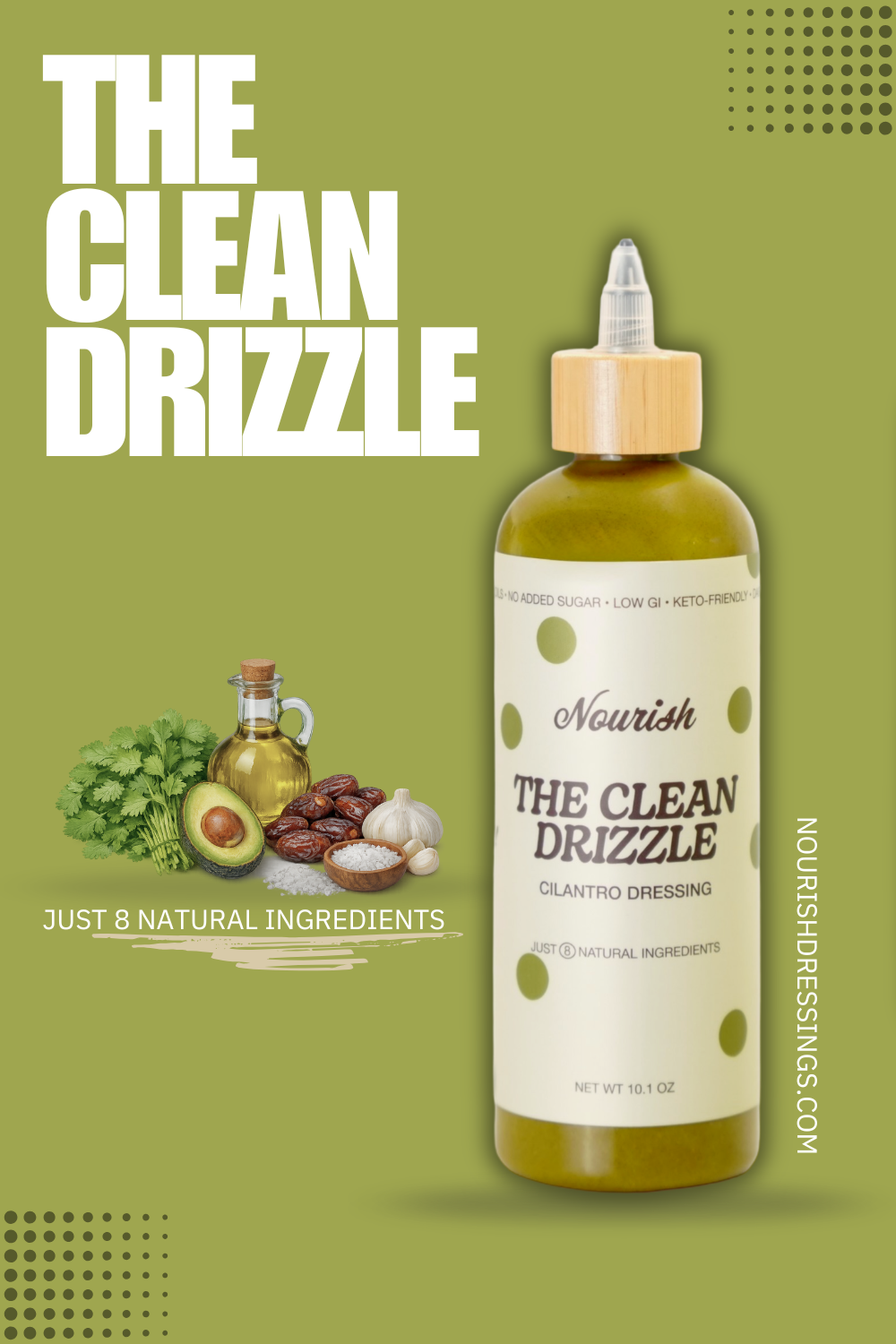 The Clean Drizzle Cilantro Dressing